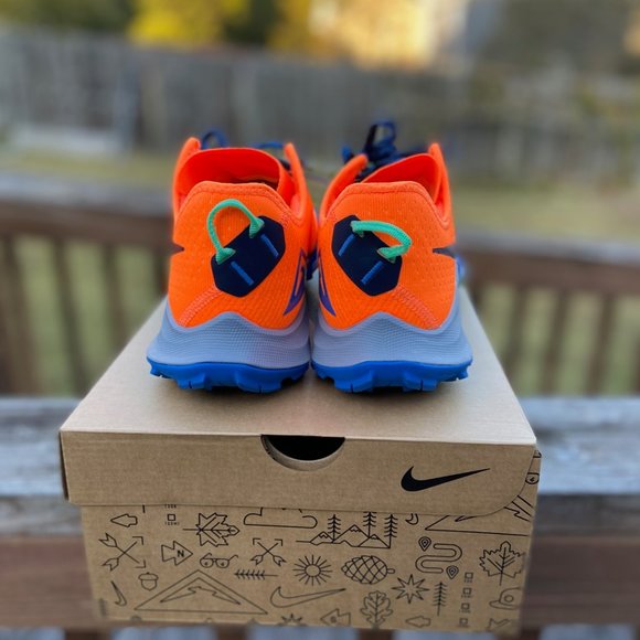 Nike Air Zoom Terra Kiger 7 Hiking Shoes Total Orange CW6062-800 Men Sz NEW - Picture 6 of 15
